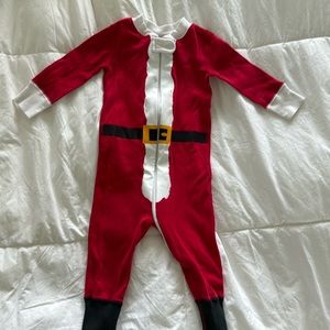 Christmas Long Sleeve Baby Sleeper 9-12 Months Like New